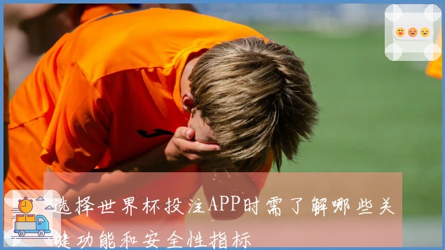 选择世界杯投注APP时需了解哪些关键功能和安全性指标