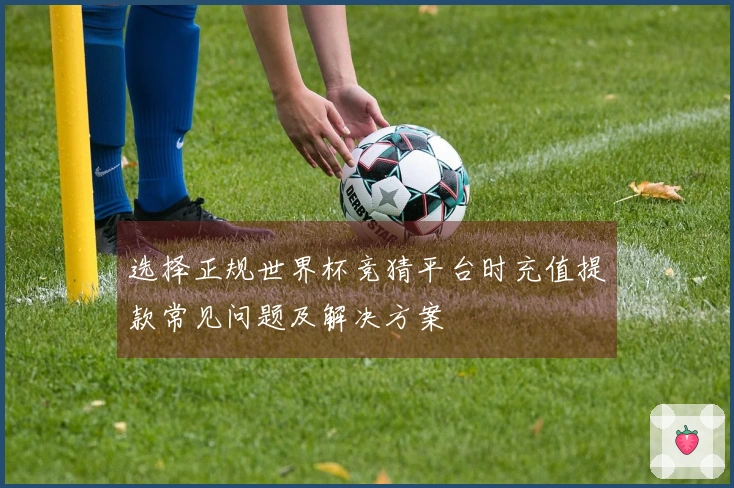 选择正规世界杯竞猜平台时充值提款常见问题及解决方案