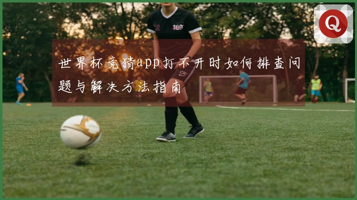世界杯竞猜app打不开时如何排查问题与解决方法指南