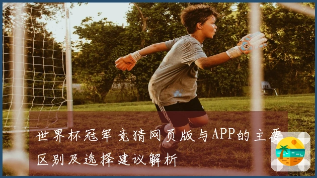 世界杯冠军竞猜网页版与APP的主要区别及选择建议解析